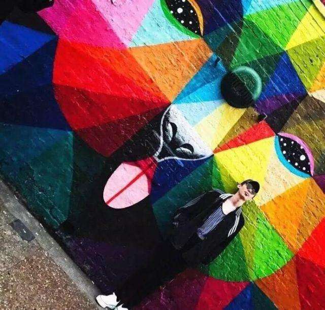 Bai Jingting turns over a wall to just send the United States to illuminate, tear open shoe not to forget Ga dance, 