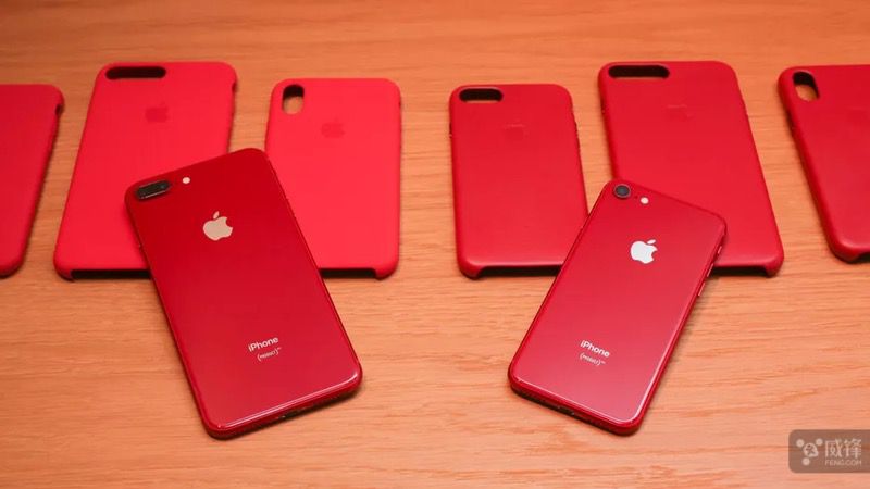 iPhone 8/8 Plus鲜红色纪念版真机图赏