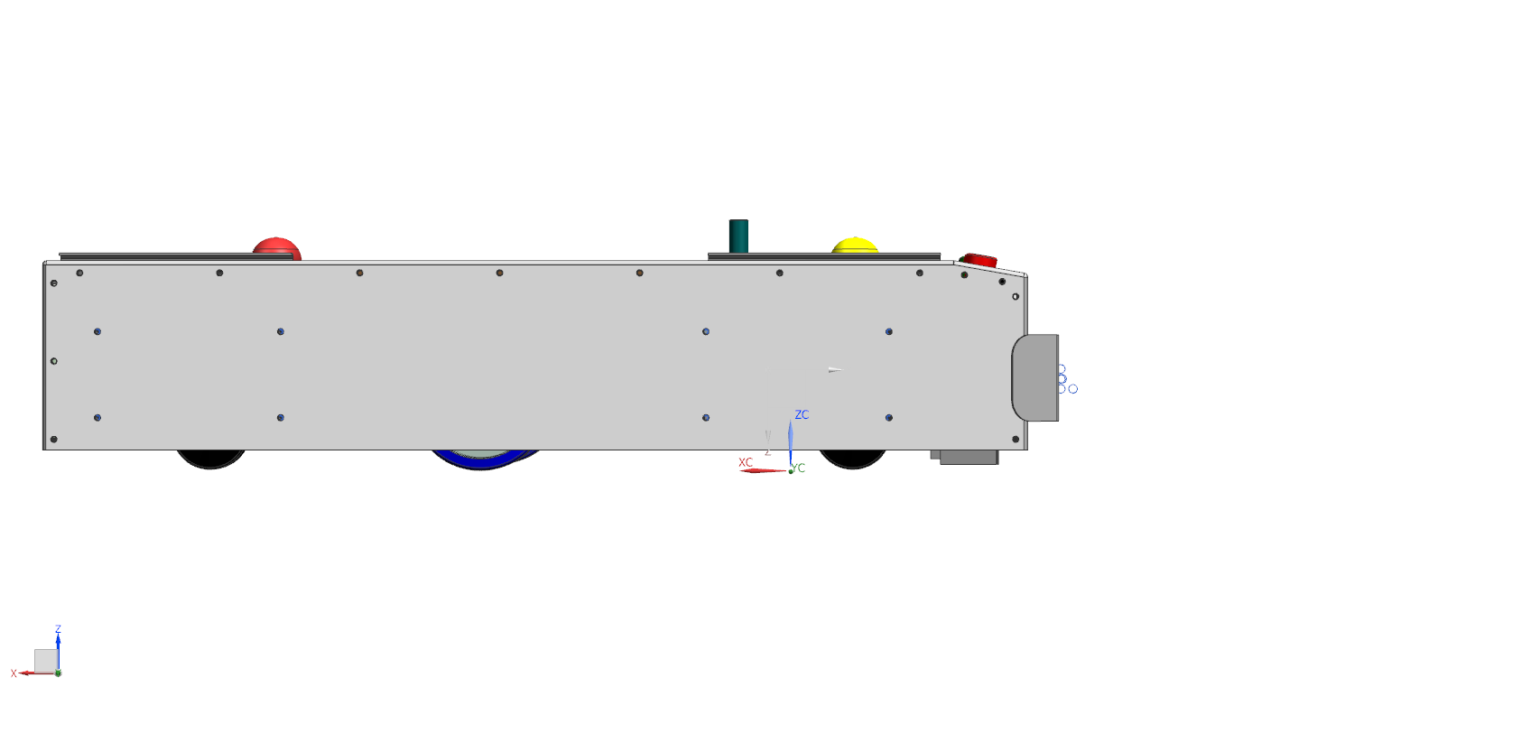 Antius ITMS AGV智能小车3D模型图纸 UG设计