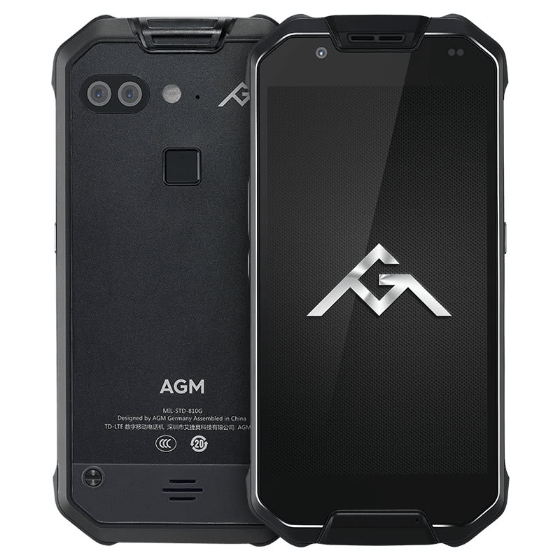 AGM公布全新升级旗舰级三防新手机X2：6000mAh充电电池防摔防泡茶户真男人专用