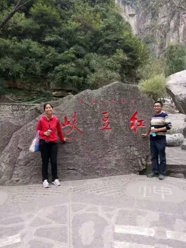 The first gorge of Qianli Taihang, the Grand Canyon of Chongguan, come ...