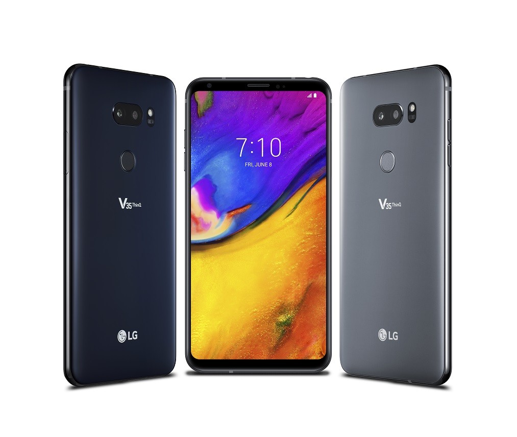 LG V35 ThinQ公布：骁龙845 全面屏手机，无流海盛赞