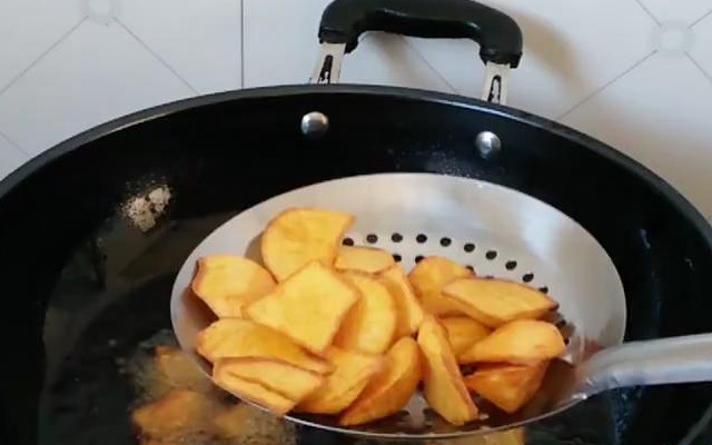 圖片[7]-拔絲地瓜最簡單的做法步驟圖 新手也能輕松學會！-起舞食譜網