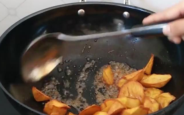 圖片[9]-拔絲地瓜最簡單的做法步驟圖 新手也能輕松學會！-起舞食譜網