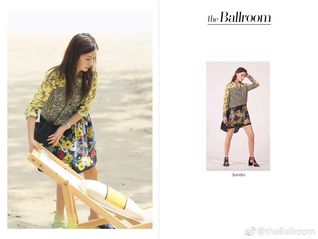 Recently, easy Qi goddess is worn fully in the road in the program build the heat that also caused masses eating melon to discuss