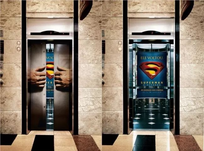 20個最牛叉的電梯創意廣告，想不注意都難！