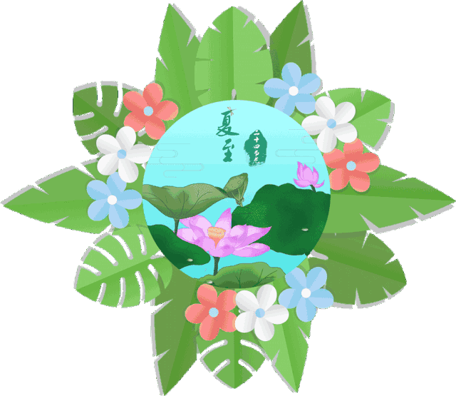 夏至节气祝福语、祝福短信,夏至的问候图片