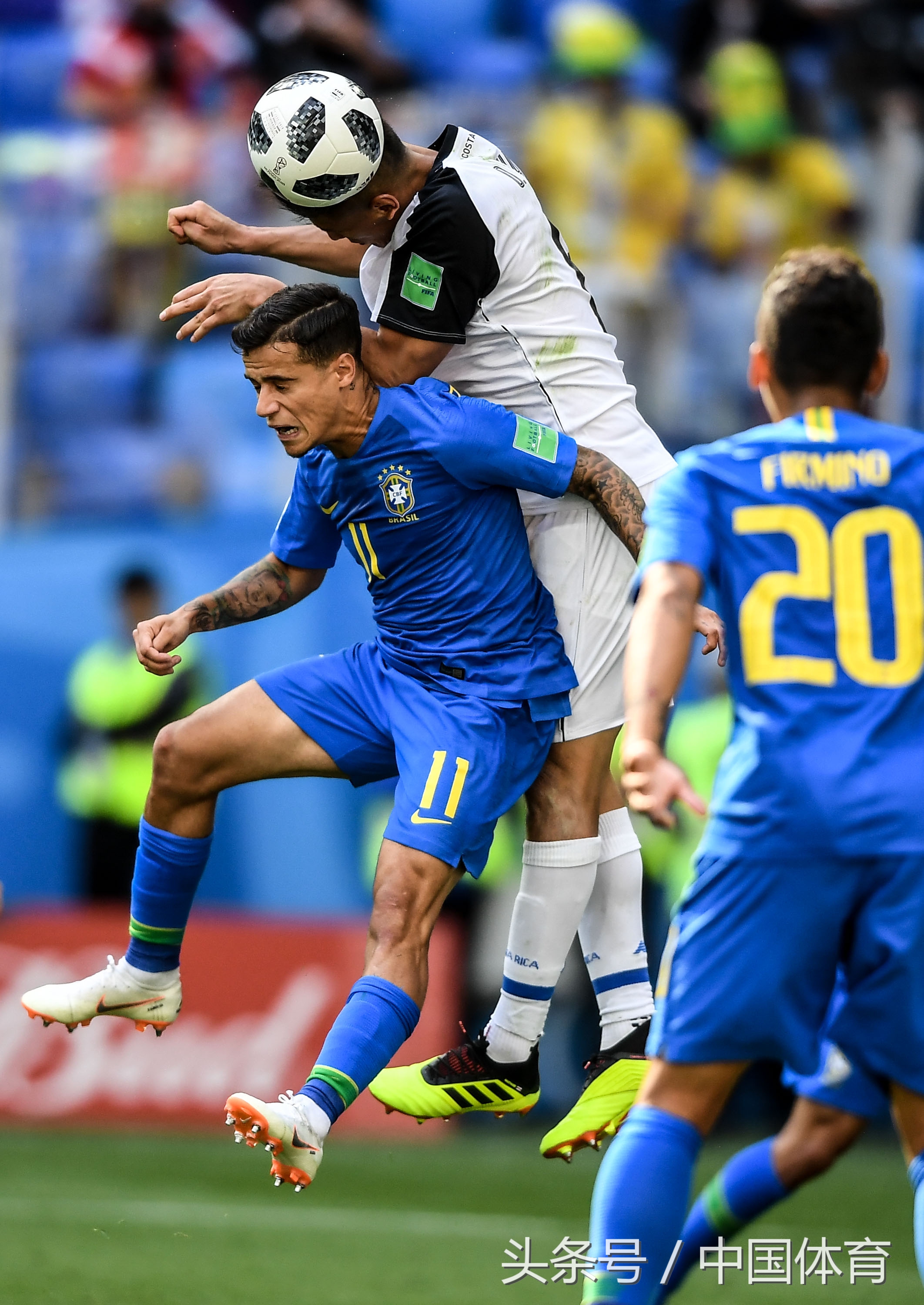 2018世界杯e组第二轮比赛巴西2比0胜哥斯达黎加