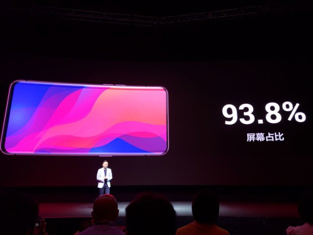 中国发行市场价感人至深！OPPO Find X宣布公布：4999元，93.8%屏幕比例