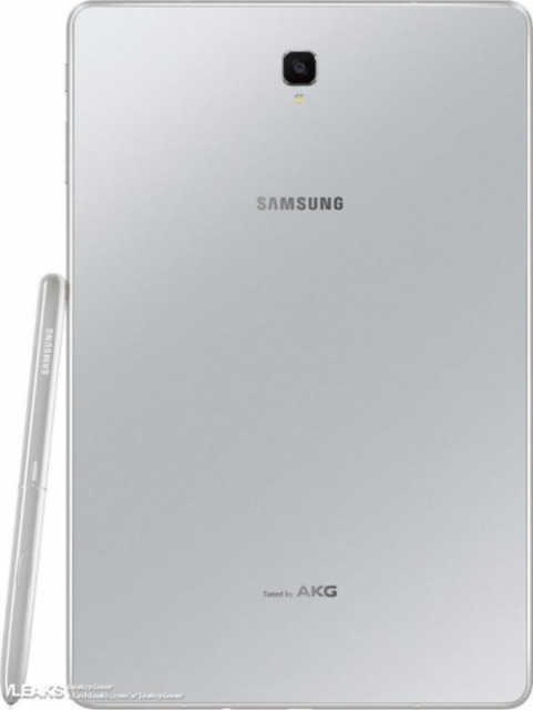 三星Galaxy Tab S4银白色版曝出 S Pen书写笔有修改