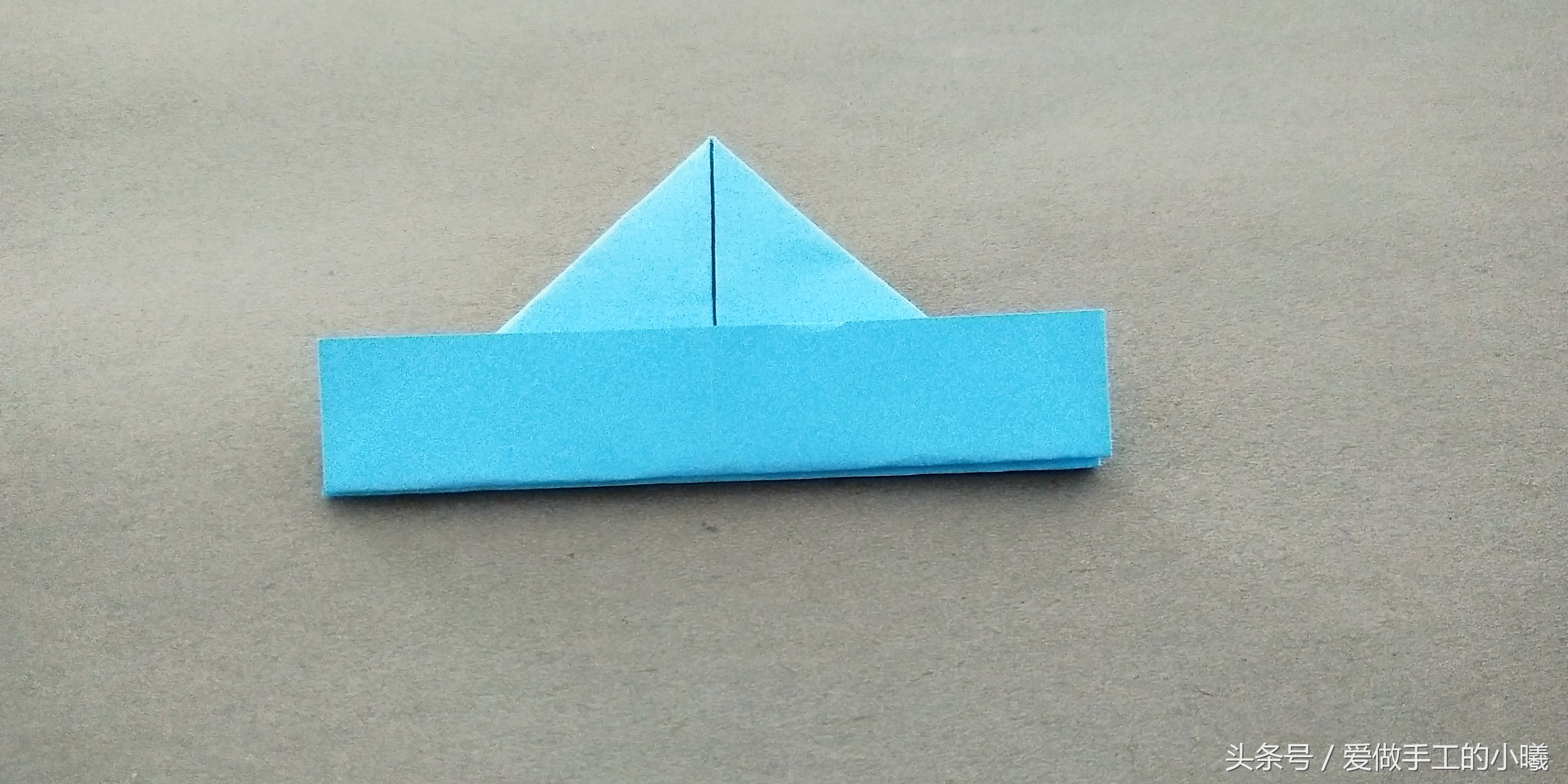 简单小船折纸教程