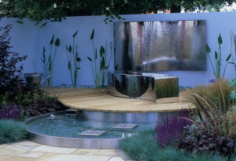 在花园里建造喷泉和水景：此生建一座这样的水景喷泉足以