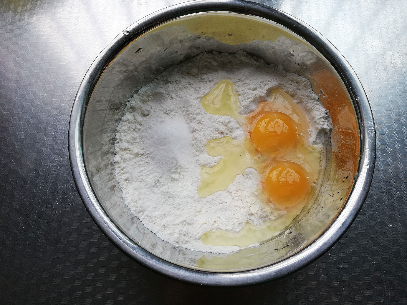 图片[4]-2个鸡蛋 一碗面 教你40秒烙一锅 不用一滴油 烙的饼柔软劲道-起舞食谱网