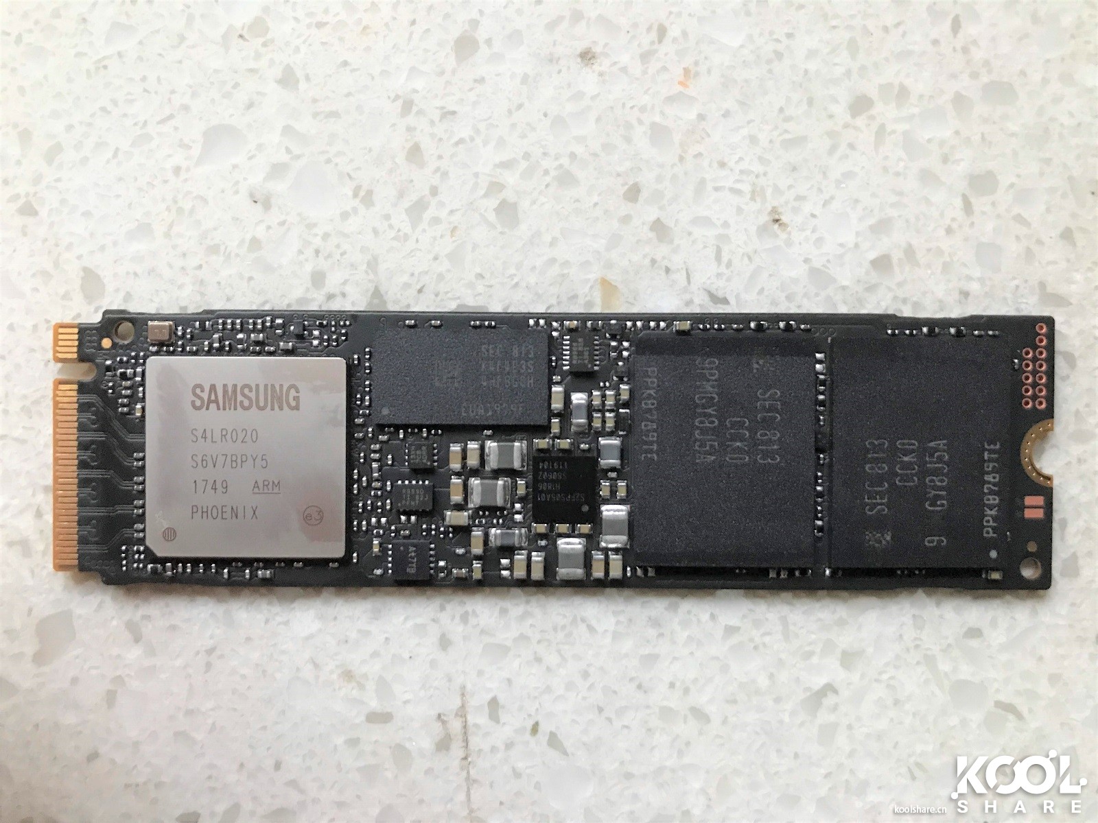 Samsung 三星 970 pro 512G M.2 nvme SSD 简单开箱评测