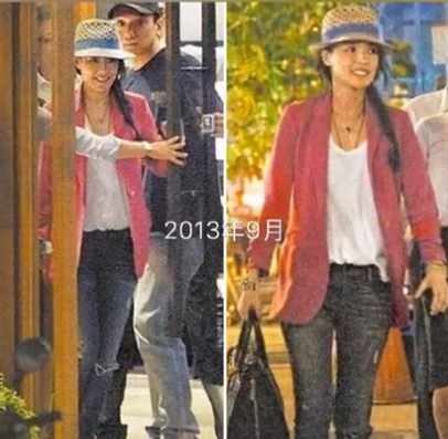 Zhao Wei takes the program on clothes of 30 big shop signs, and what Shu Qi wears is the old Western-style clothes 5 years ago