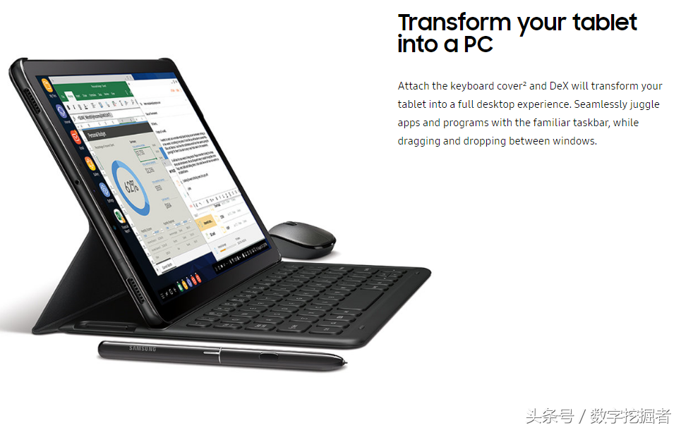 三星宣布公布Galaxy Tab S4，也有GalaxyTab A