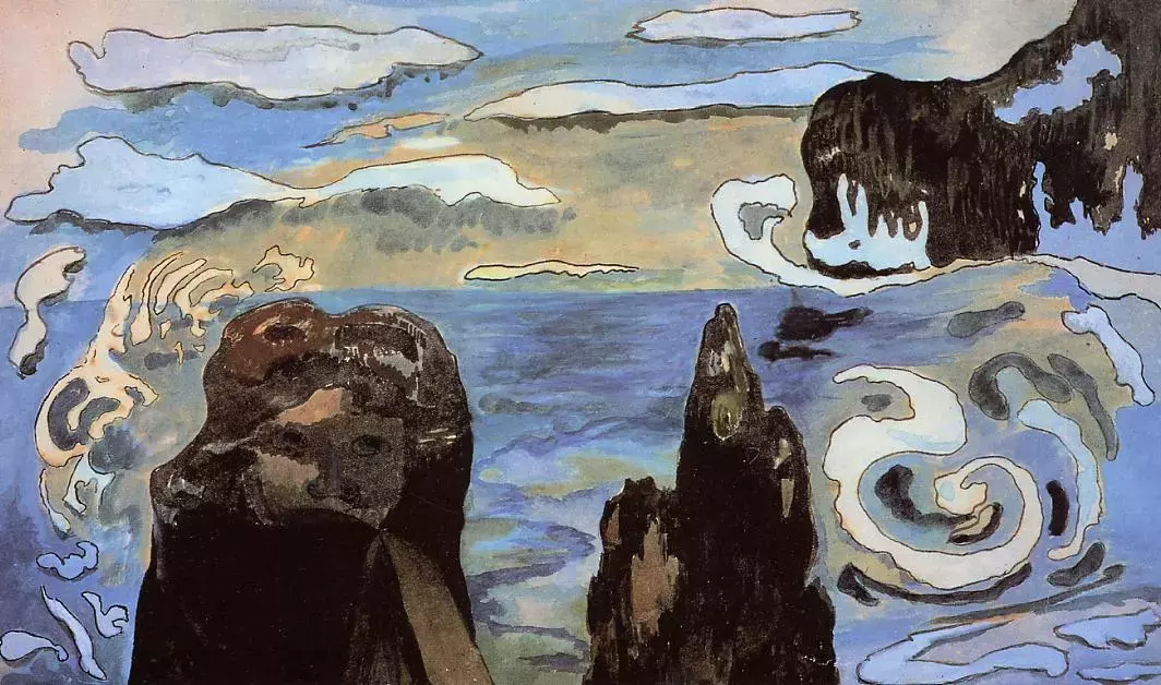 爱在他乡:高更的风景画