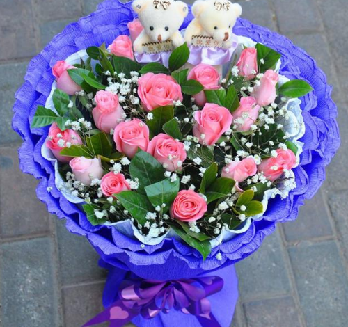 情人节|祝大家七夕情人节快乐，鲜花送给朋友们，拿走送给自己的爱人吧