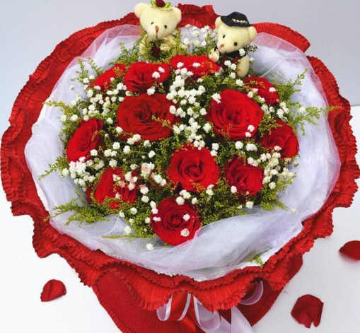 情人节|祝大家七夕情人节快乐，鲜花送给朋友们，拿走送给自己的爱人吧