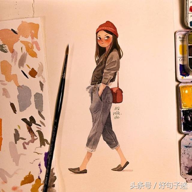 女人励志正能量的句子 只有足够的清醒才能站稳脚图片