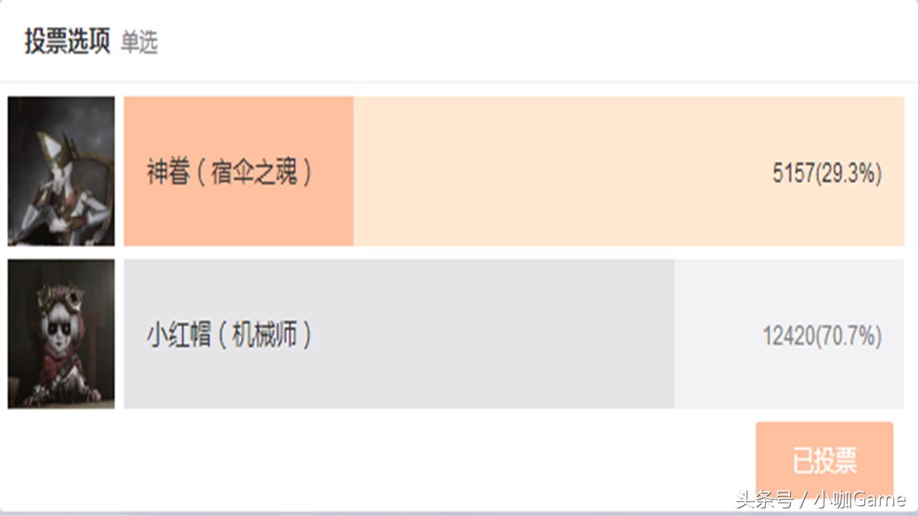 第五人格：机械师和宿伞之魂金皮曝光，恐怖哥特风浓烈！投票选择