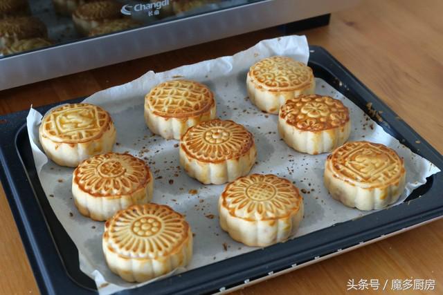 月饼别再买了，自己做的营养又健康，甜而不腻，做法很简单！