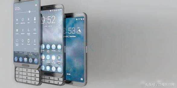 Nokia将再度传奇經典，滑盖手机加上全面屏手机，出色的100分长相设计方案