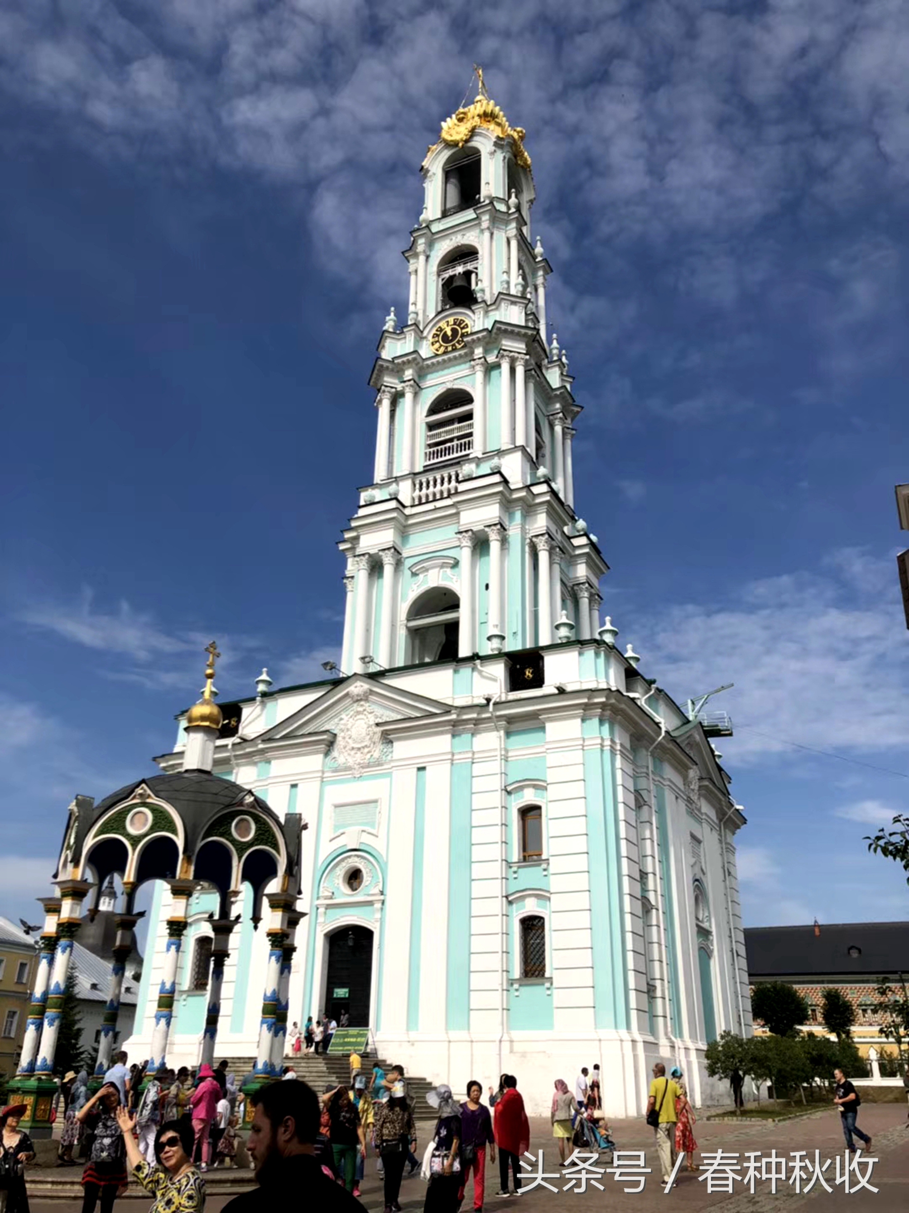 谢尔盖耶夫小镇是莫斯科乃至东欧最美的小镇！给人以心灵的震撼