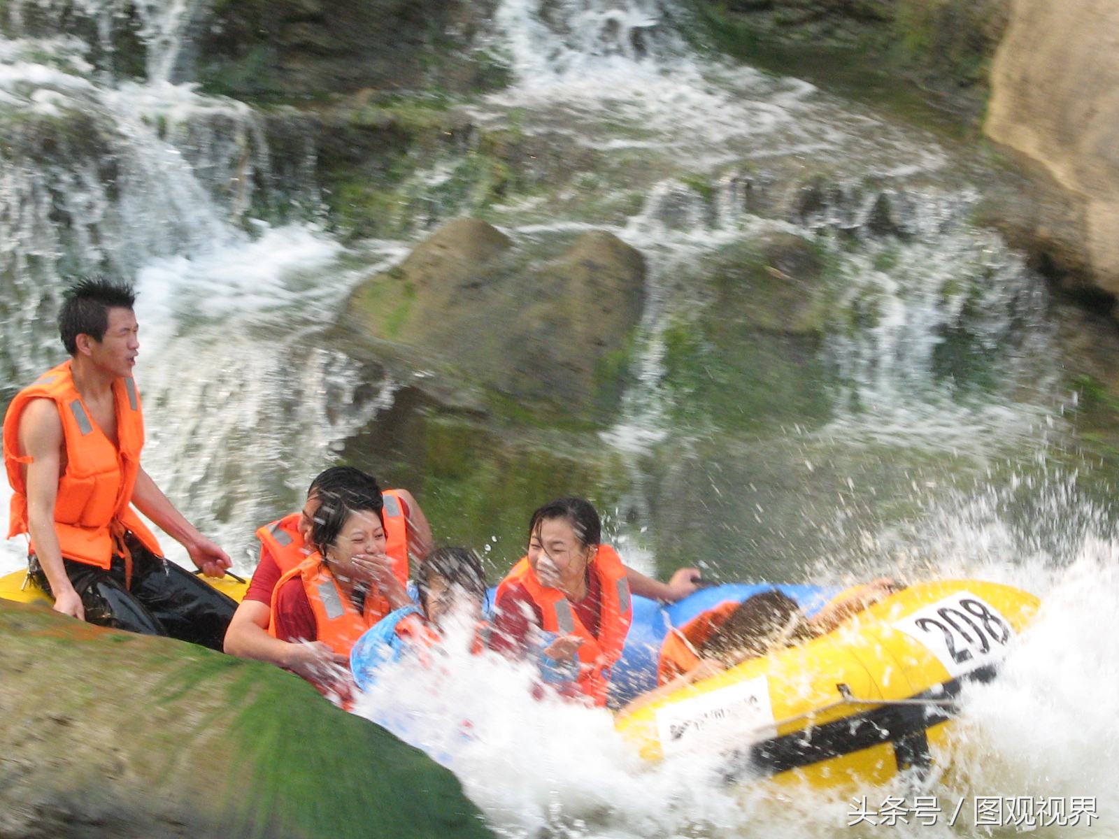 盘点河南最刺激的十大漂流景点“中原第一漂”：西峡灌河漂流