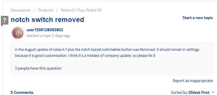 Google恼怒：规定Nokia取消隐藏流海的作用