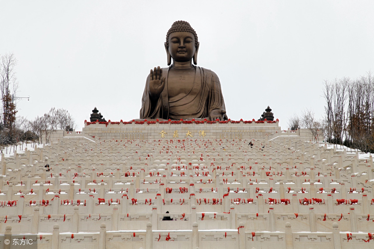 中国五大佛像，浮躁的时候站在佛像前面，内心会平静许多