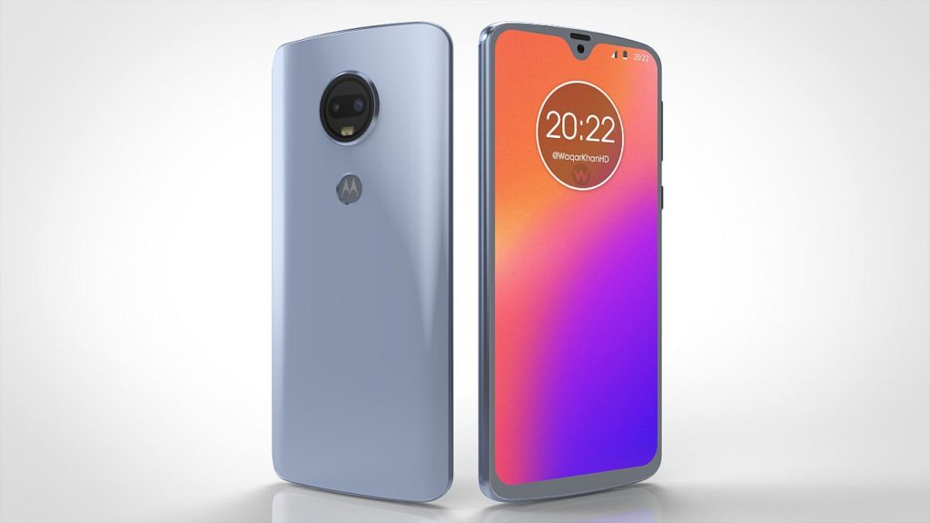 在某国外论坛见到疑是Moto G7的宣图，一起养护眼