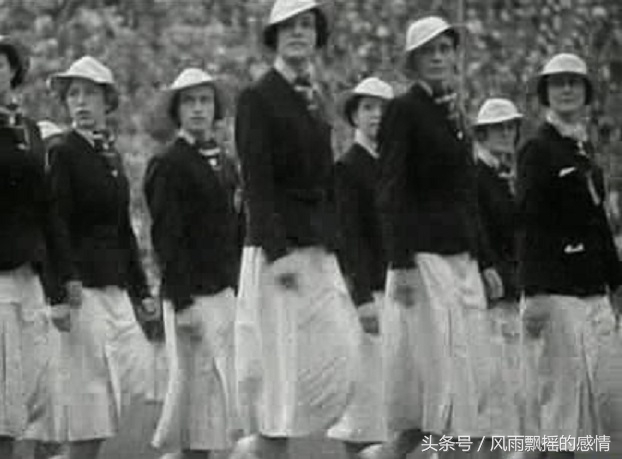 奥运会运动员进场要多久(1936年柏林奥运会，百余名中国运动员入场，日本运动员戴着军帽！)