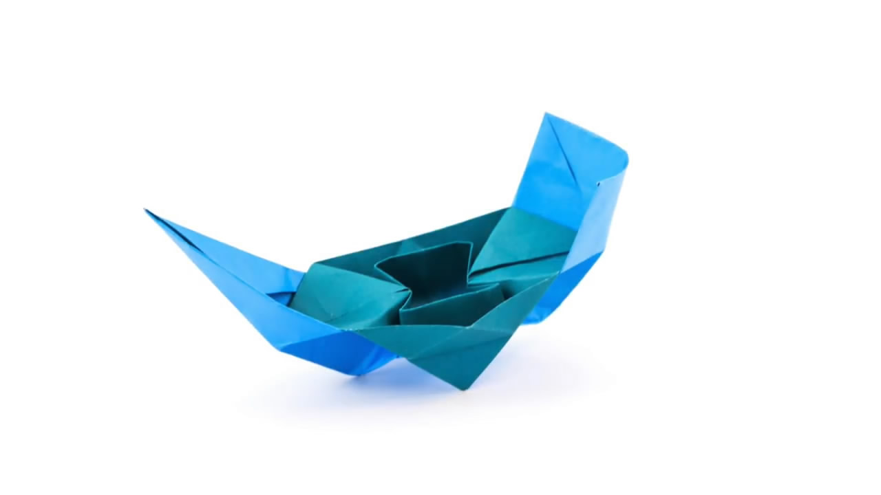 一个不一样的纸船折纸方法,学起来很容易(教程图解)