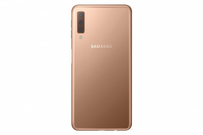 三星不张扬公布新手机Galaxy A7！后置摄像头三摄，约2800元起