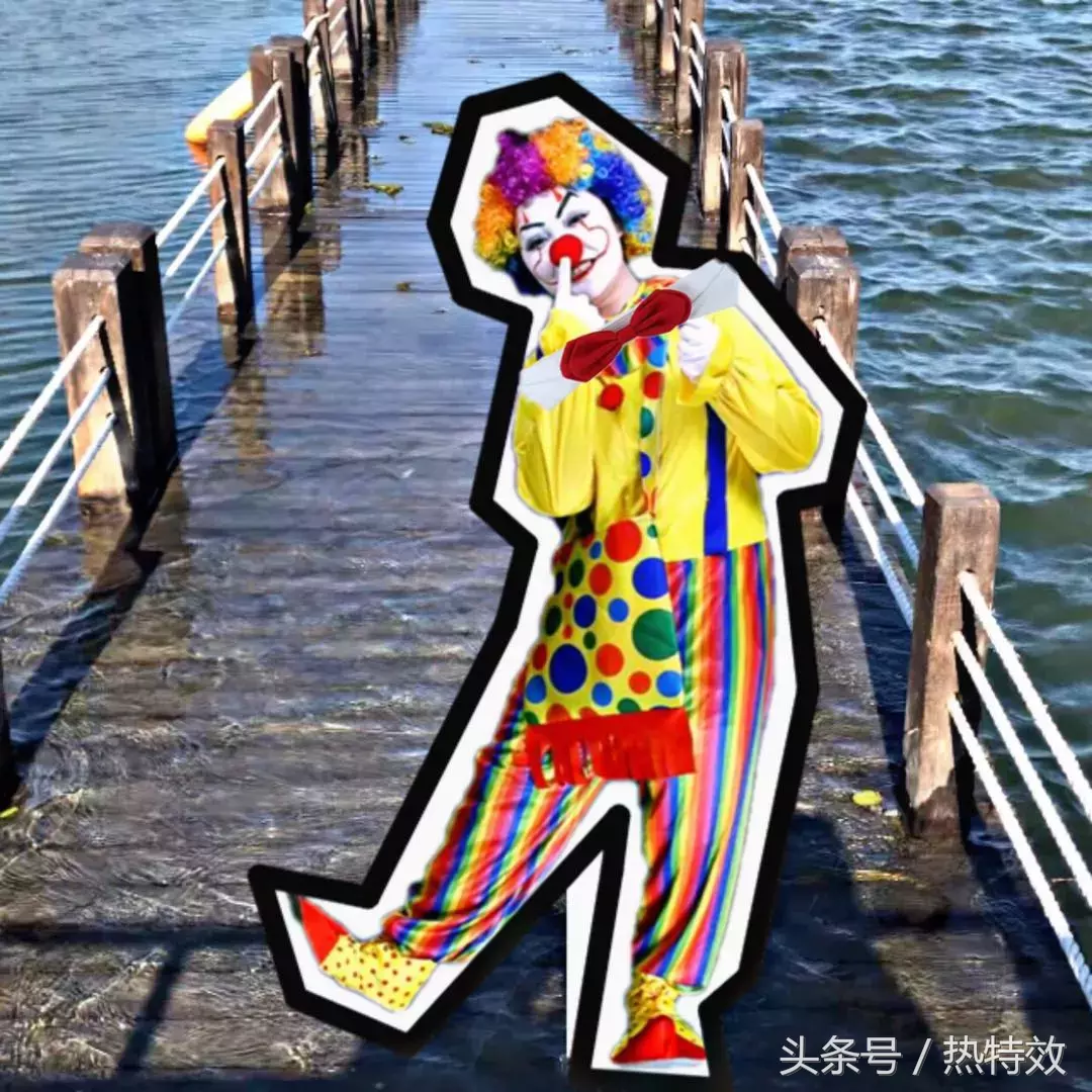 万圣节必备小丑妆教程,好可爱啊,看完你也会