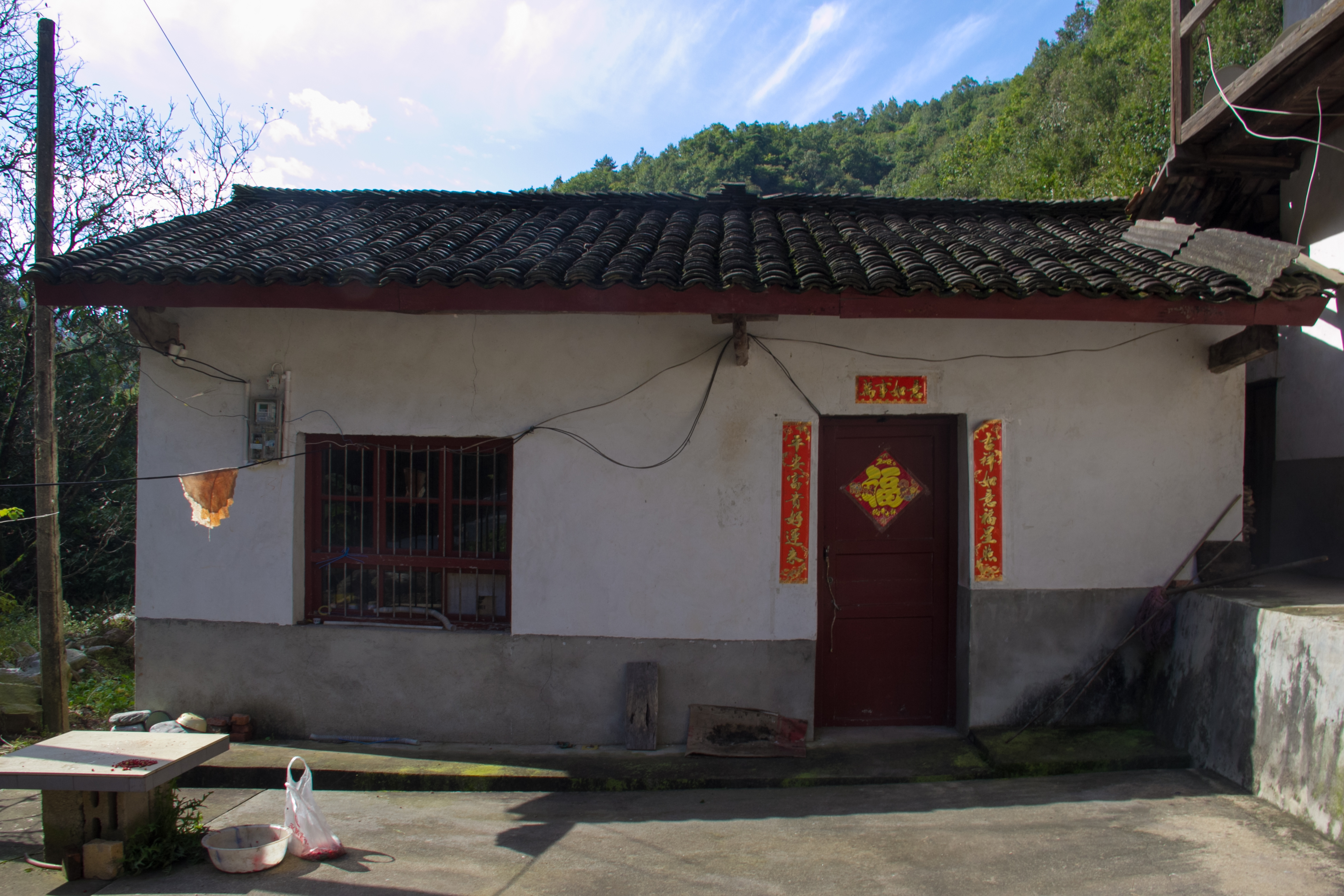 秦岭山中遇独居老人，许久没与人说话，我们问一句她回答三五句