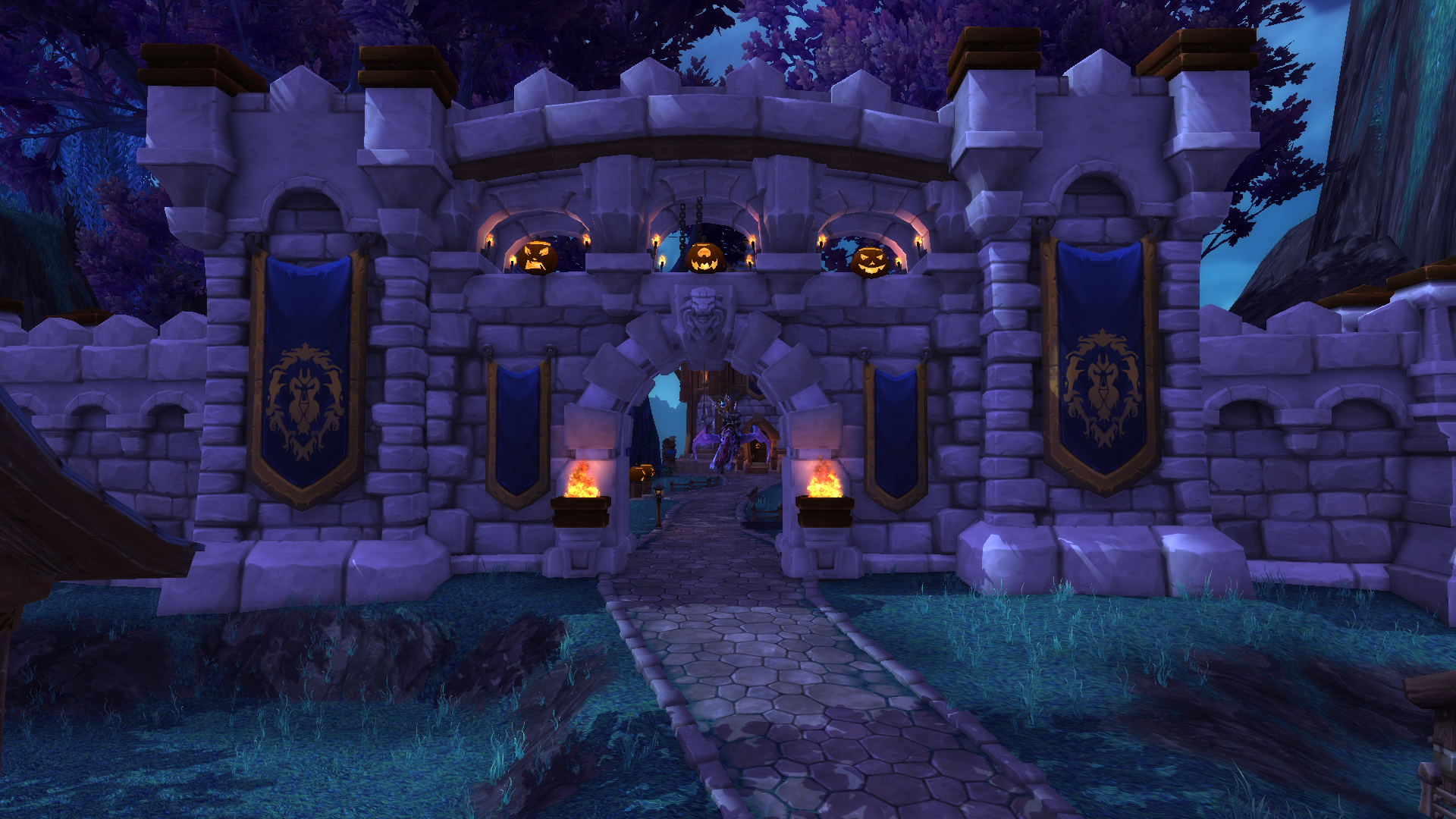 魔兽世界：万圣节幽灵要塞装扮 幽灵小蜘蛛和幽灵老鼠宠物