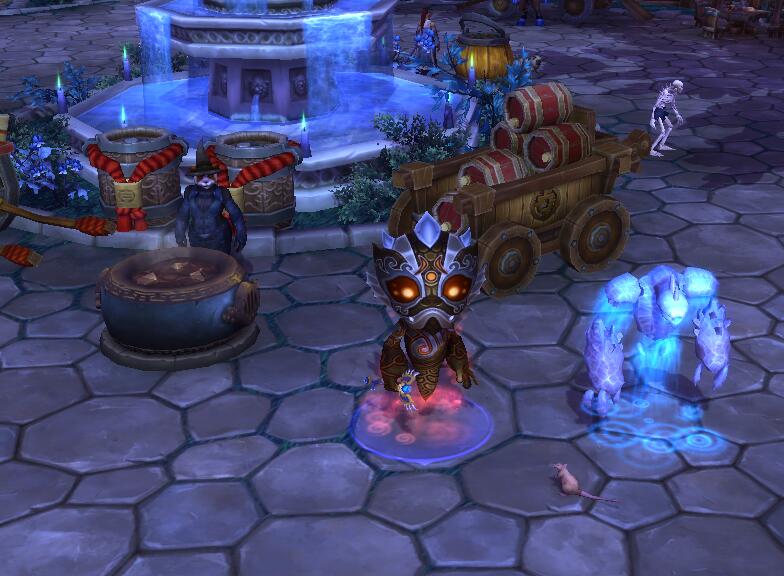 魔兽世界：万圣节幽灵要塞装扮 幽灵小蜘蛛和幽灵老鼠宠物