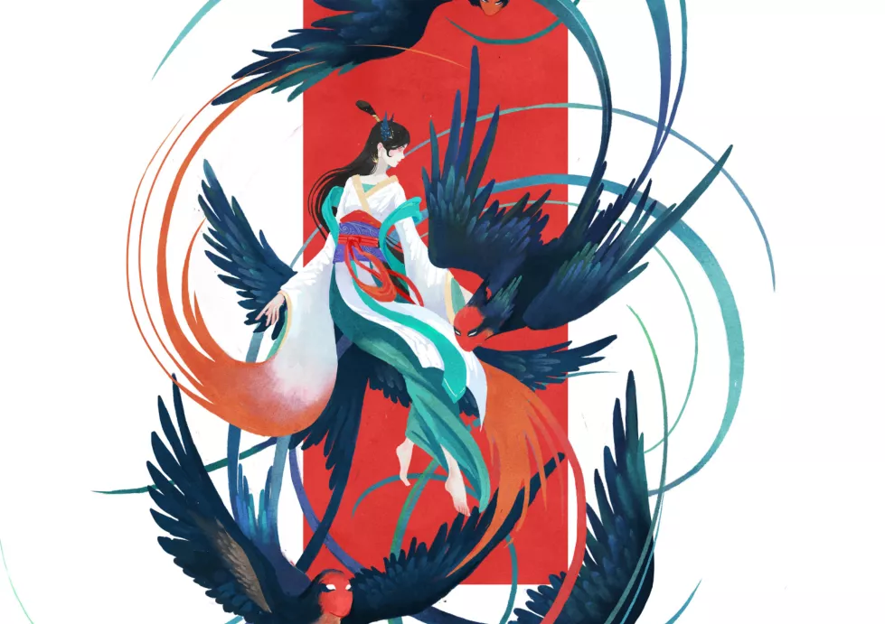 國風繪本《有仙氣》：天仙、地仙、鬼仙，呈現古代神話的列仙風采