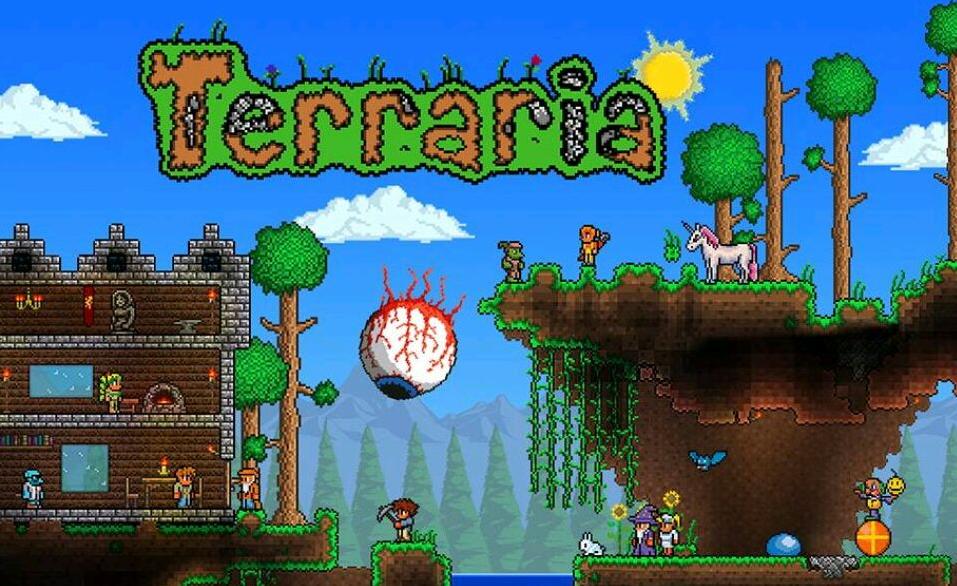 "Terraria Mobile Games" The binoculars from the eye of Cthulhu's