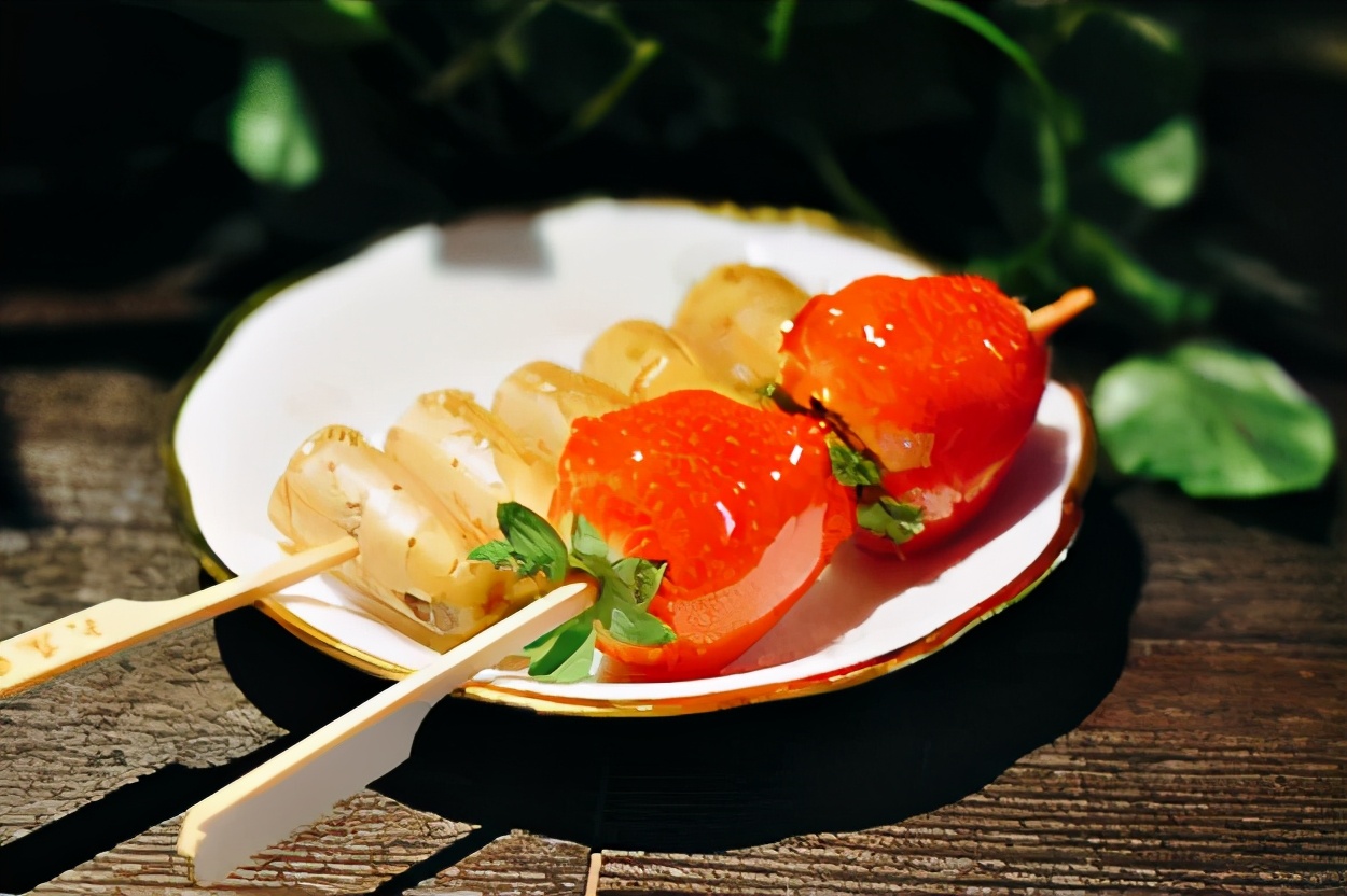 中式美食迷你冰糖葫芦高清摄影大图-千库网