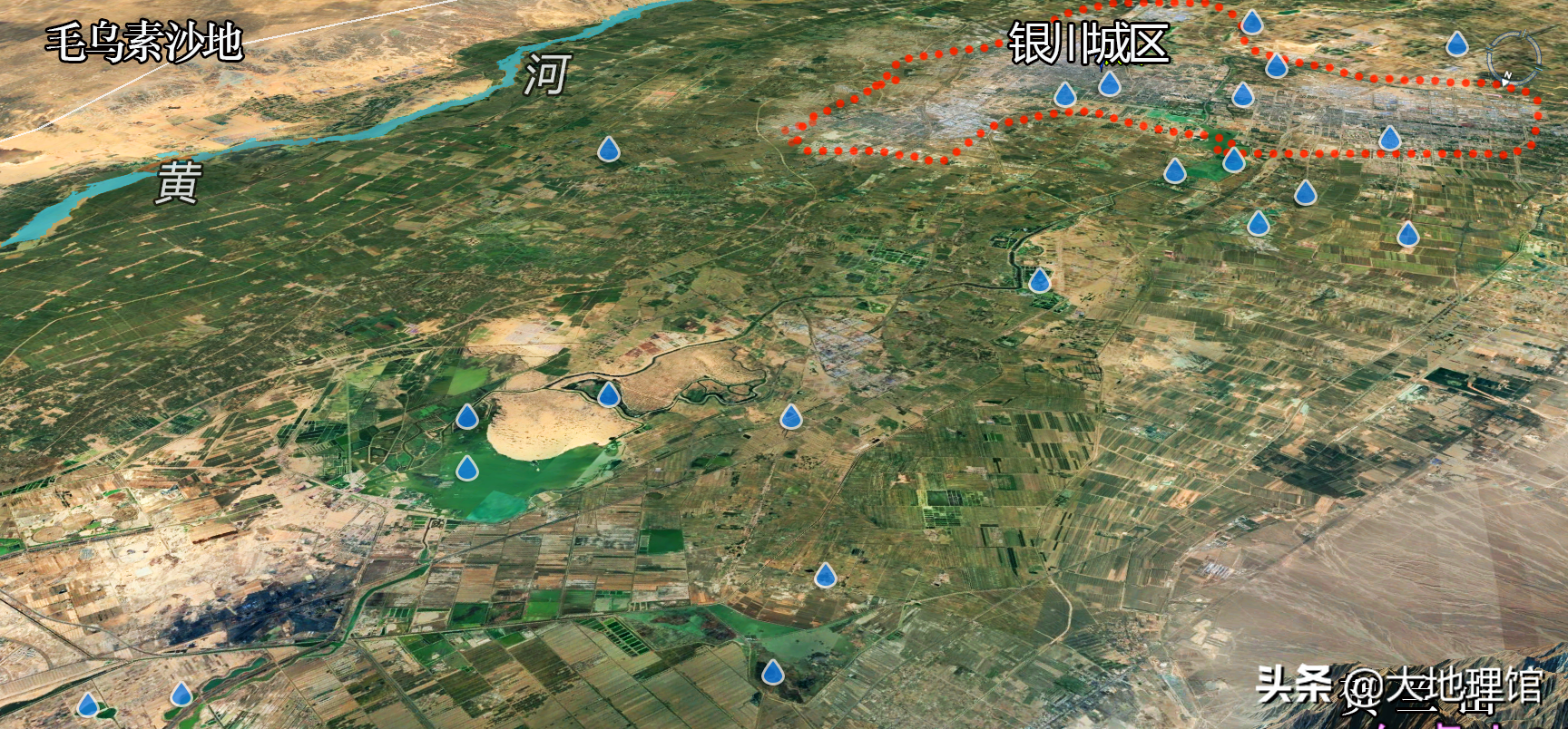 高清3D地图，看中国五大自治区的首府