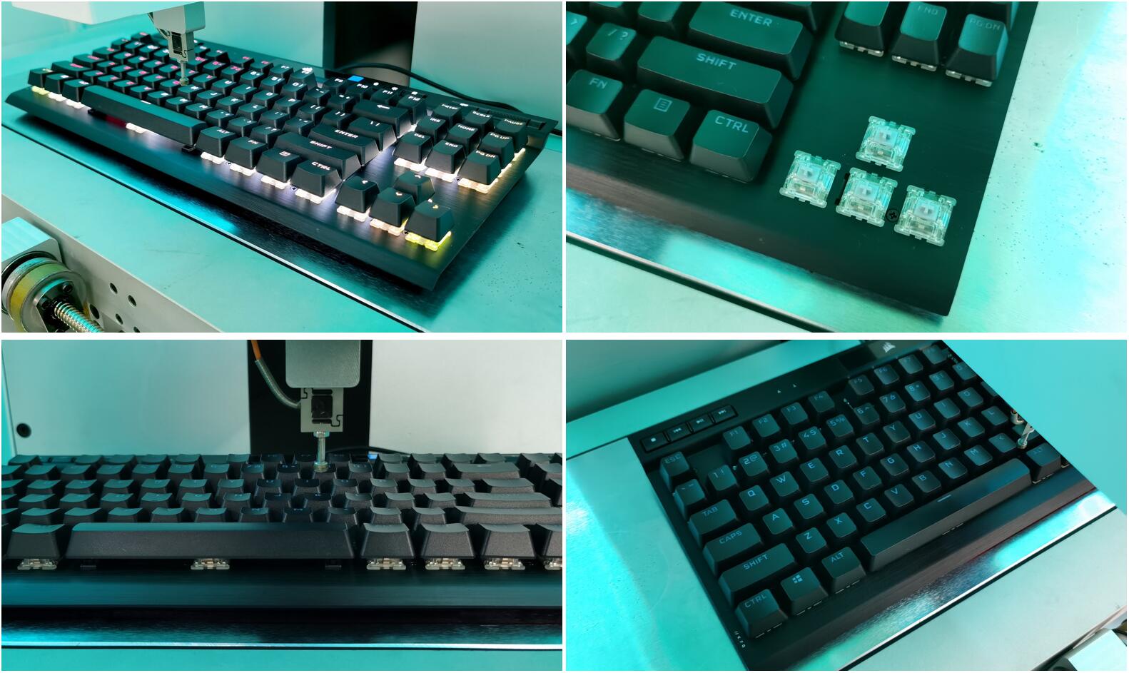 1K的高端键盘什么手感，海盗船K70 RGB TKL大键测试