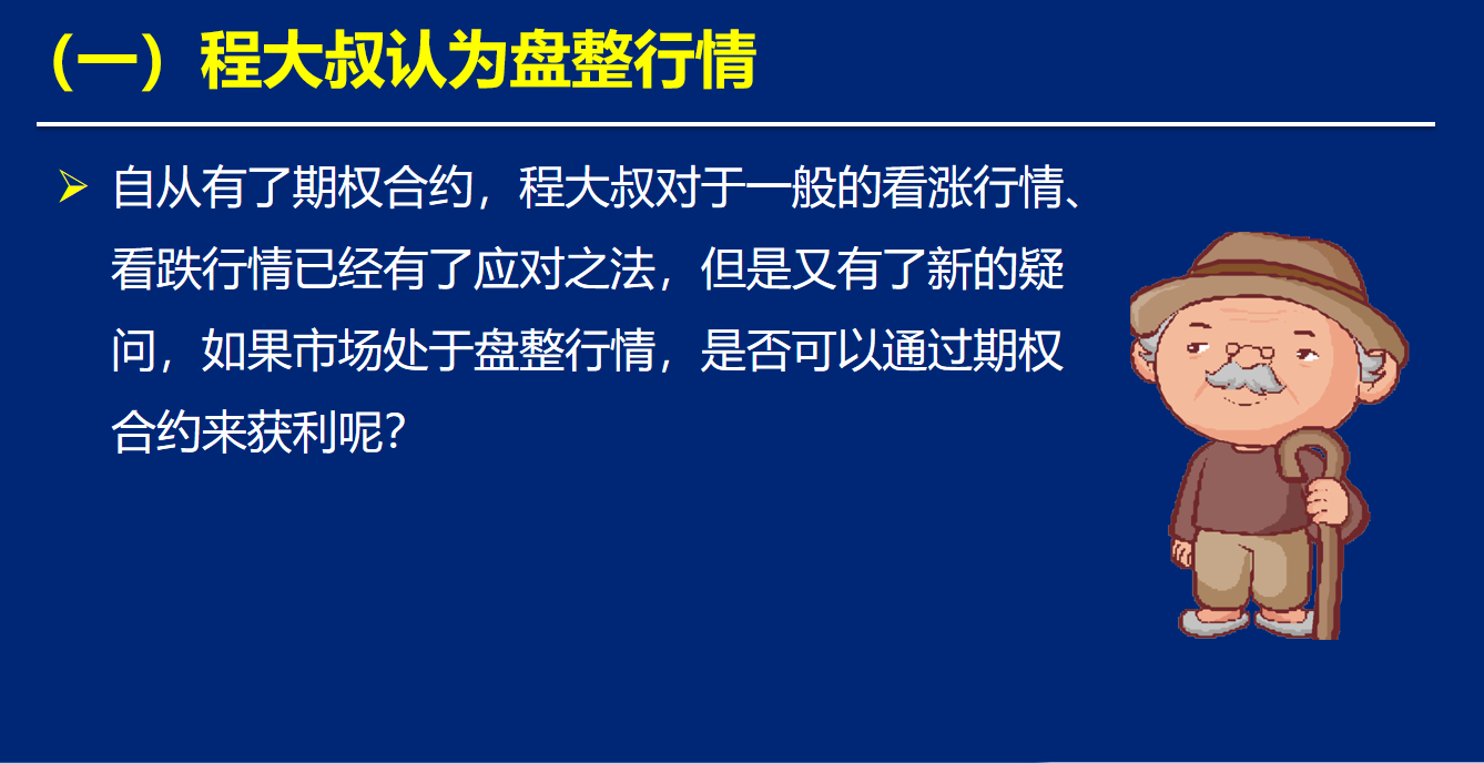 盘整行情期权交易策略