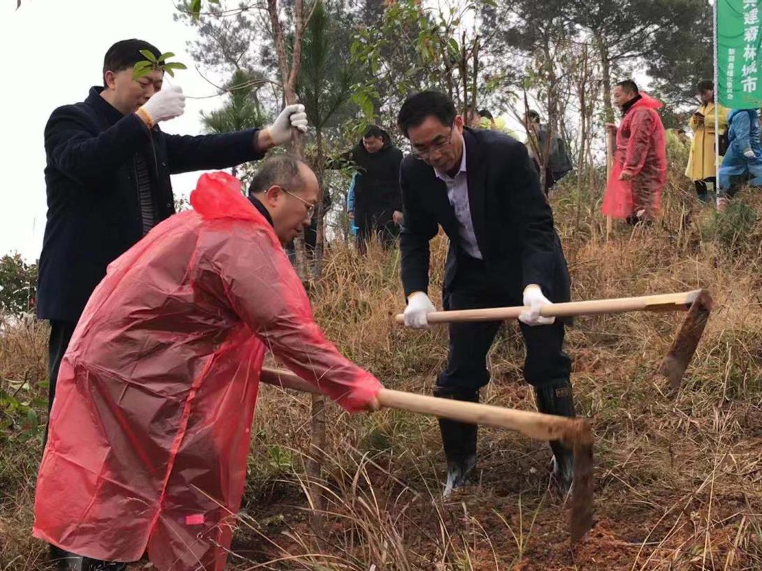 全民植树四十载，大美新邵谱新篇