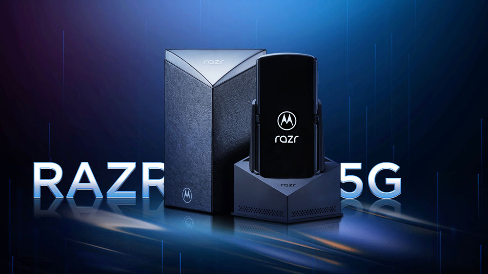 經典与未来融合，摩托罗拉手机 Razr 5G 折叠手机中国发行公布