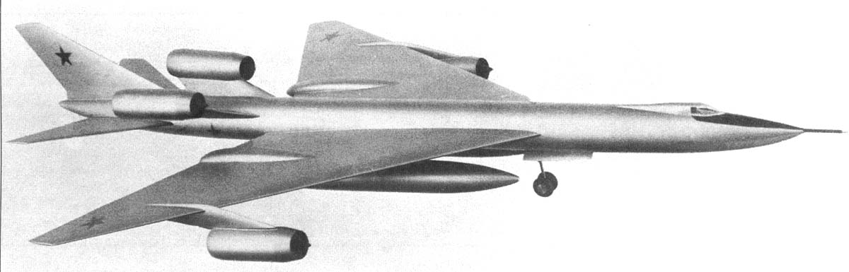 冷战中诞生的M50超音速轰炸机，与图22同年首飞，