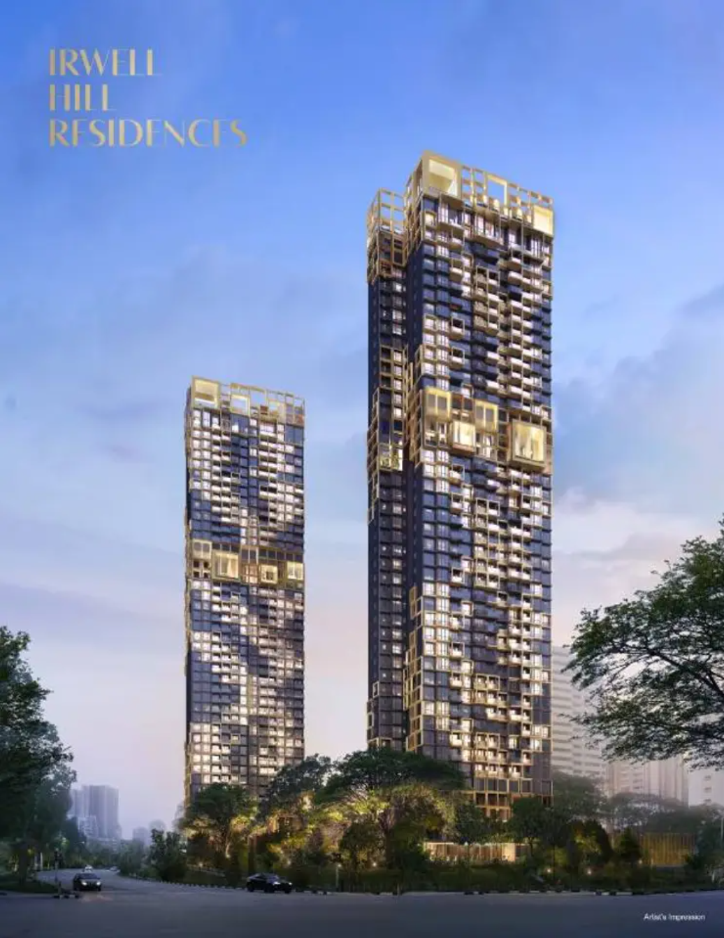 新加坡乌节路全新豪华私人公寓丨​Irwell Hill Residences 隽峰