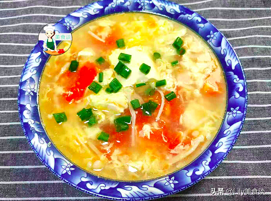 减脂汤金针菇番茄豆腐汤做法步骤图 低热量又饱腹